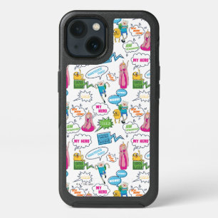 Adventure Time   Character Call-Out Pattern iPhone 13 Case