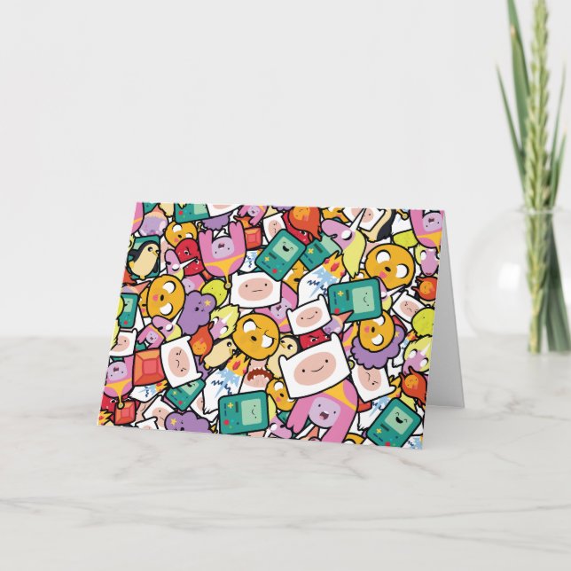 Adventure Time | Character Toss Pattern Card (Front)