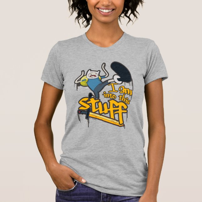 Adventure Time | Finn "I Am Into This Stuff" T-Shirt (Front)