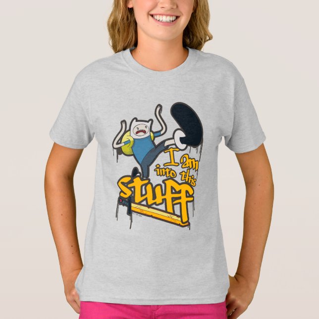 Adventure Time | Finn "I Am Into This Stuff" T-Shirt (Front)