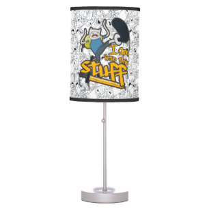 Adventure Time Finn "I Am Into This Stuff" Table Lamp