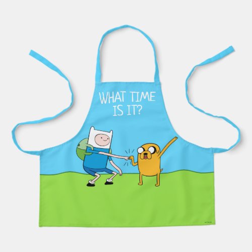 Adventure Time  Finn  Jake Fist Bump Apron