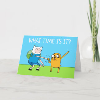 Adventure Time | Finn & Jake Fist Bump Card