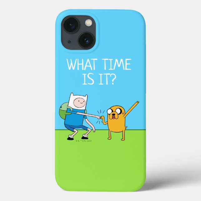 Adventure Time | Finn & Jake Fist Bump Case-Mate iPhone Case (Back)