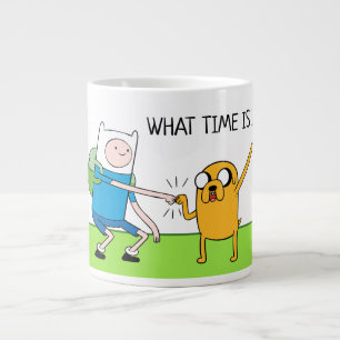 Adventure Time Finn & Jake Fist Bump Giant Coffee Mug