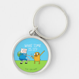 Adventure Time Finn & Jake Fist Bump Keychain