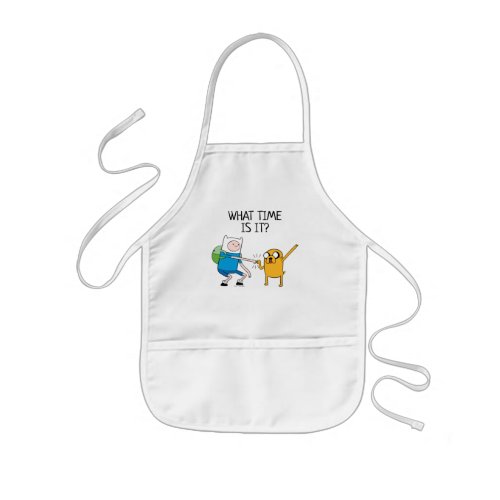 Adventure Time  Finn  Jake Fist Bump Kids Apron