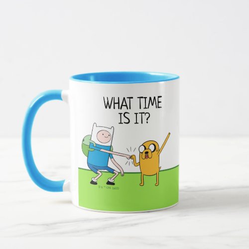 Adventure Time  Finn  Jake Fist Bump Mug