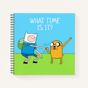Adventure Time Finn & Jake Fist Bump Notebook