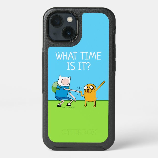 Adventure Time | Finn & Jake Fist Bump Otterbox iPhone Case (Back)