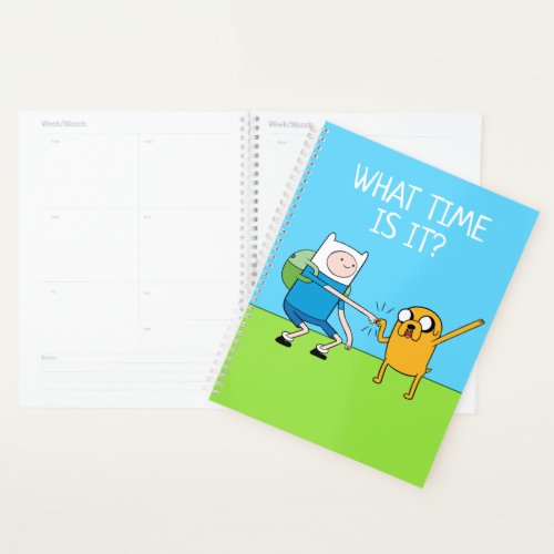 Adventure Time  Finn  Jake Fist Bump Planner