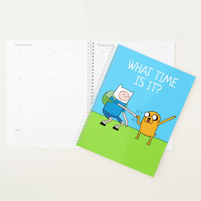 Adventure Time | Finn & Jake Fist Bump Planner (Display)
