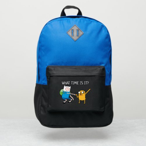 Adventure Time  Finn  Jake Fist Bump Port Authority Backpack