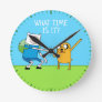 Adventure Time | Finn & Jake Fist Bump Round Clock
