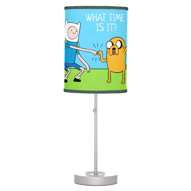 Adventure Time | Finn & Jake Fist Bump Table Lamp (Front)