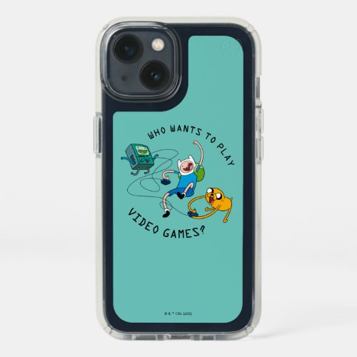 Adventure Time  Finn  Jake Play With BMO Speck iPhone 13 Case