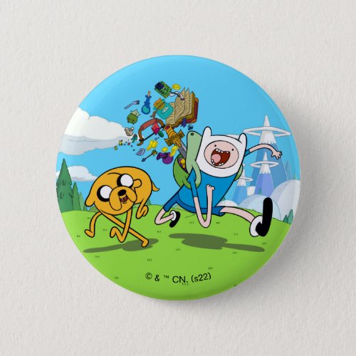 Adventure Time  Finns Backpack Adventure Gear Button