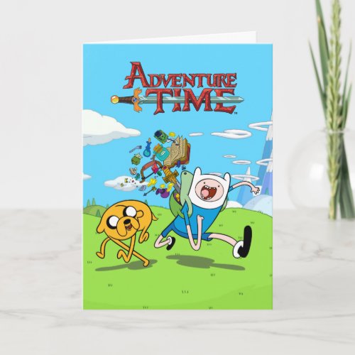 Adventure Time  Finns Backpack Adventure Gear Card