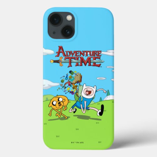 Adventure Time  Finns Backpack Adventure Gear iPhone 13 Case