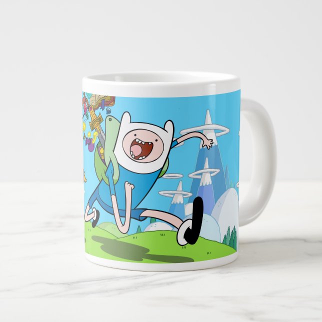 Adventure Time | Finn's Backpack Adventure Gear Giant Coffee Mug