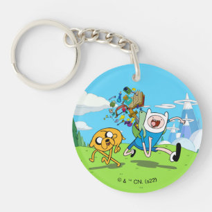 Adventure Time Finn's Backpack Adventure Gear Keychain