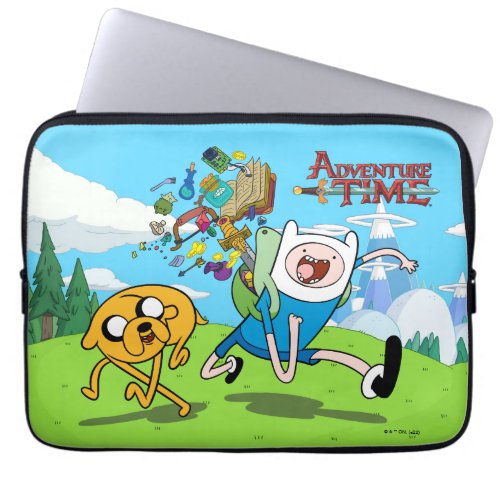 Adventure Time  Finns Backpack Adventure Gear Laptop Sleeve