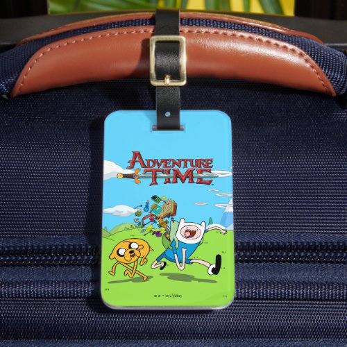 Adventure Time  Finns Backpack Adventure Gear Luggage Tag