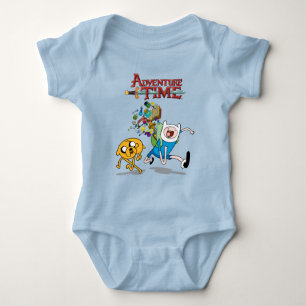 Adventure Time Finn's Backpack Adventure Gear T- Baby Bodysuit