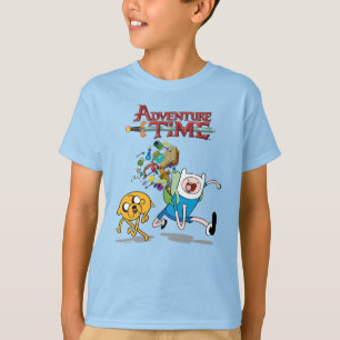 Adventure Time Finn's Backpack Adventure Gear T-Shirt