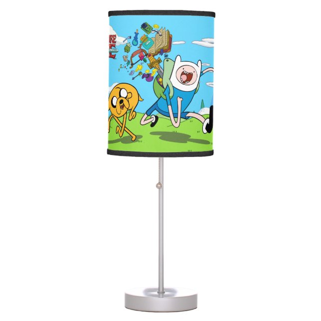 Adventure Time | Finn's Backpack Adventure Gear Table Lamp (Front)