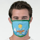 Adventure Time | Jake Floating With Finn Face Mask (Worn Him)