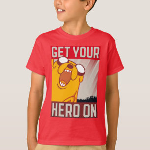 Adventure Time Jake "Get Your Hero On" T-Shirt