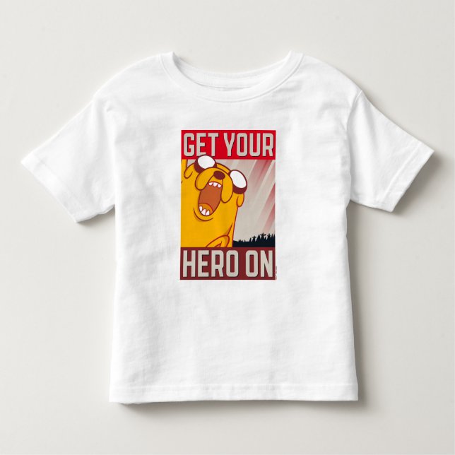 Adventure Time | Jake "Get Your Hero On" T-Shirt (Front)