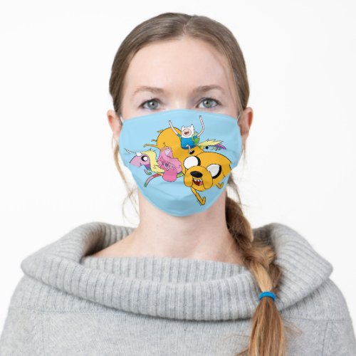 Adventure Time  Lady Bubblegum Finn  Jake Adult Cloth Face Mask