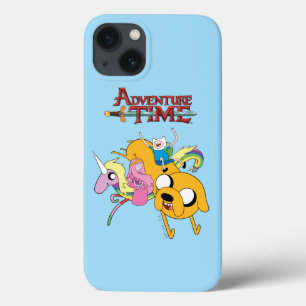 Adventure Time Lady, Bubblegum, Finn, & Jake iPhone 13 Case