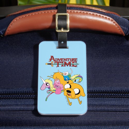 Adventure Time  Lady Bubblegum Finn  Jake Luggage Tag