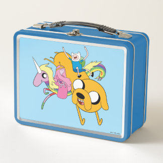 Adventure Time | Lady, Bubblegum, Finn, & Jake Metal Lunch Box