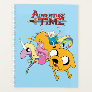 Adventure Time Lady, Bubblegum, Finn, & Jake Planner