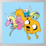 Adventure Time | Lady, Bubblegum, Finn, & Jake Poster