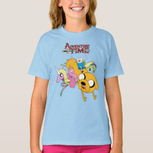 Adventure Time   Lady, Bubblegum, Finn, & Jake T-Shirt