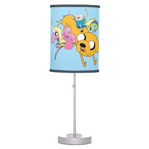 Adventure Time  Lady Bubblegum Finn  Jake Table Lamp