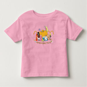 Adventure Time Large Jake Group Graphic T-Shirt