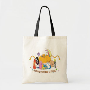 Adventure Time   Large Jake Group Graphic Tote Bag