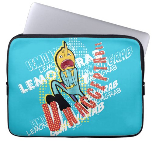 Adventure Time  Lemon Grab UNACCEPTABLE Laptop Sleeve