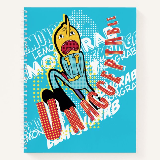 Adventure Time | Lemon Grab "UNACCEPTABLE" Notebook (Front)