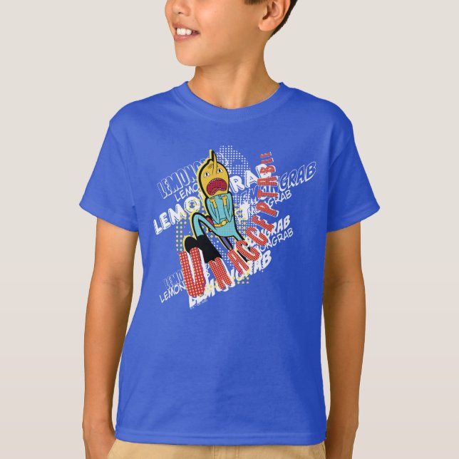 Adventure Time | Lemon Grab "UNACCEPTABLE" T-Shirt (Front)