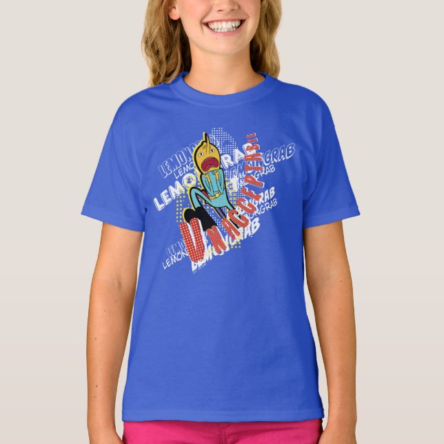 Adventure Time | Lemon Grab "UNACCEPTABLE" T-Shirt (Front)