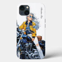 Adventure Time : Motorcycle rider iPhone 13 case