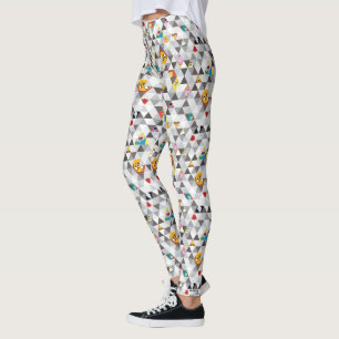 Adventure Time   Triangular Character Pattern Leggings
