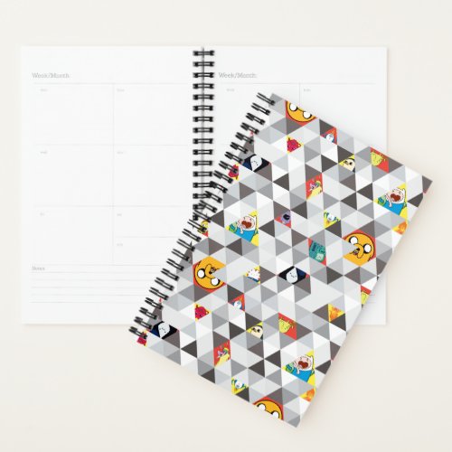 Adventure Time  Triangular Character Pattern Planner